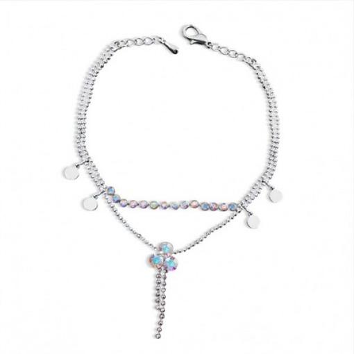 Charming Twin Chain Anklet
